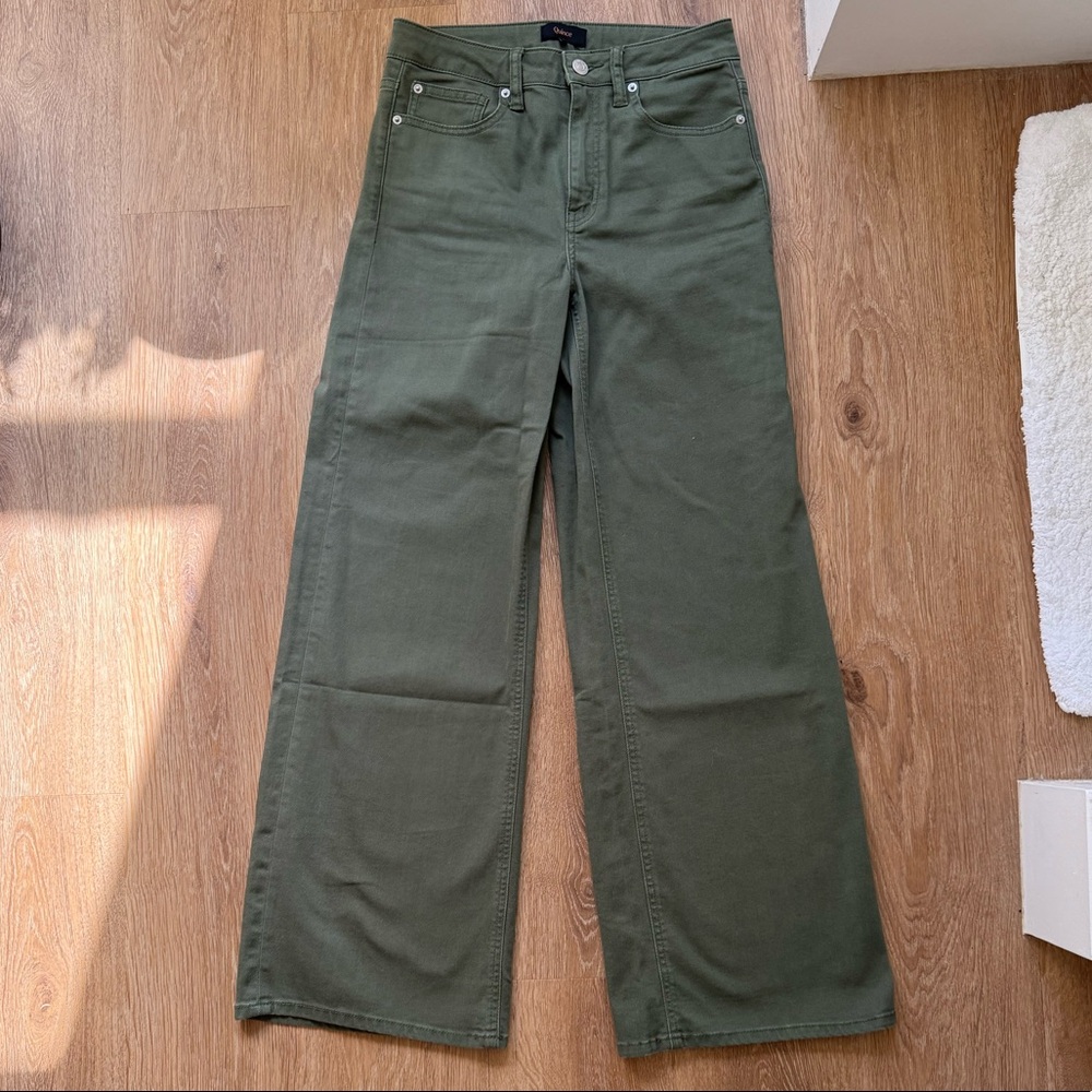 Quince - Bella Stretch Wide Leg Jeans